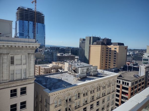 The Nines Rooftop bar view was amazing!
