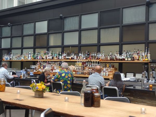 The bar at the Nines was huge (not the rooftop one)
