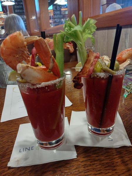 Bloody Mary on the way back at Ilani!
