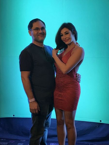 Reg with Christiana Cinn
