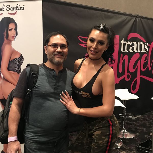Reg with Chanel Santini
